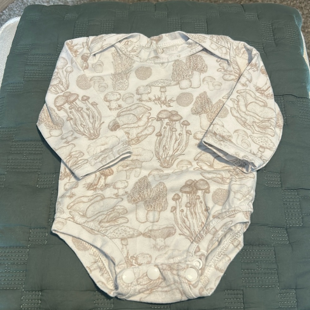 EUC Boutique Purchased Mushroom Onesie